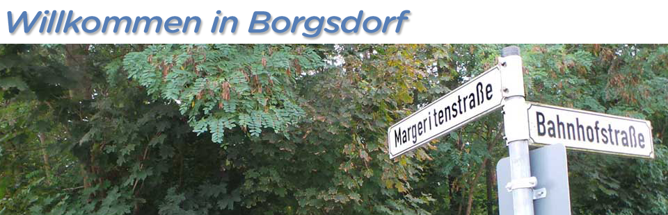 Willkommen in Borgsdorf